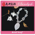 Collier de perles à la main et boucle d&#39;oreille Fashion Jewelry Set 2015